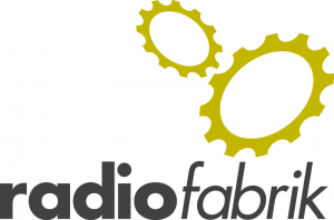 Radiofabrik Logo - English