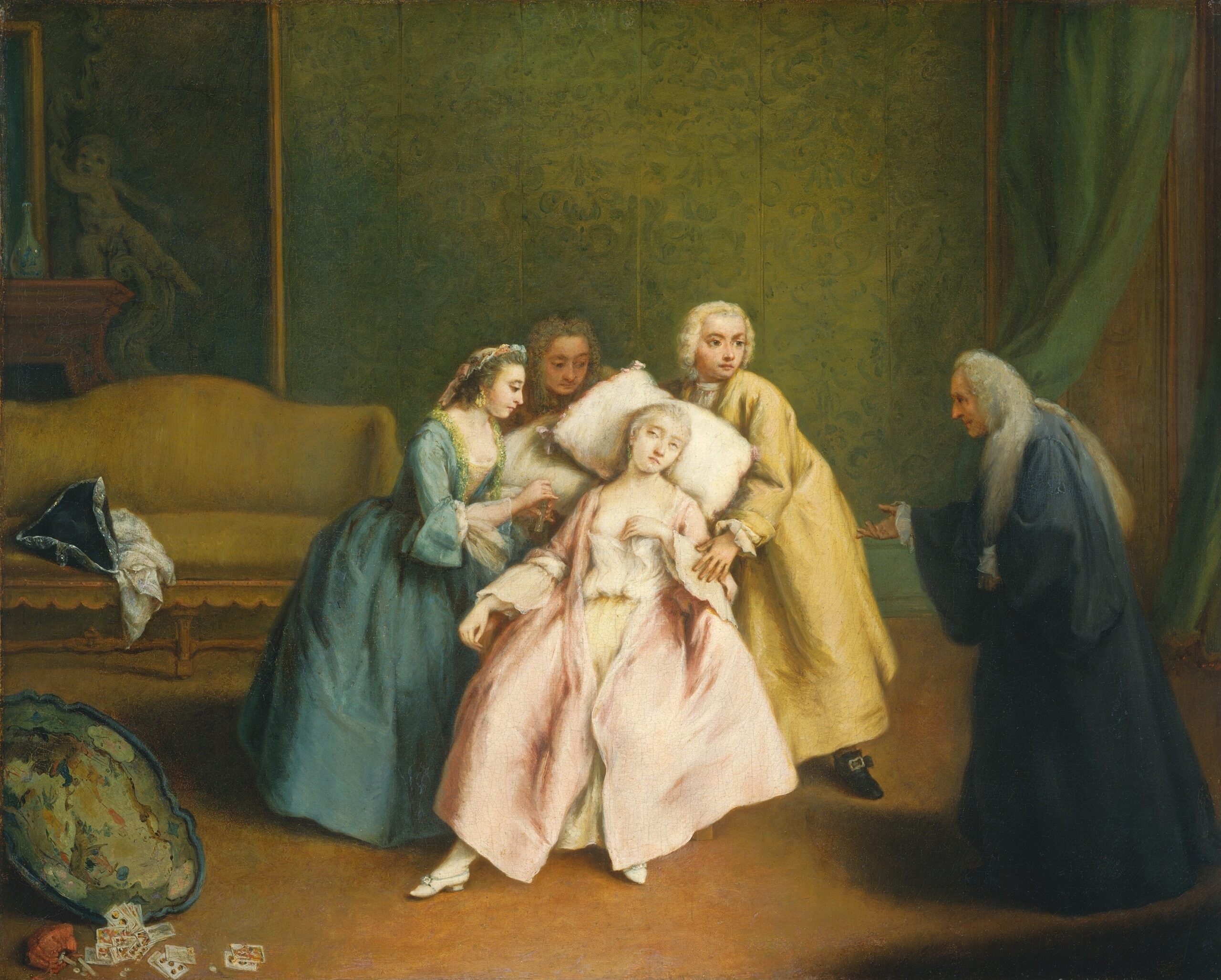 Pietro Longhi: Die Ohnmacht (PD)