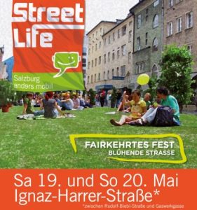 Radiofabrik am Samstag, 19. Mai: Fairkehrtes Fest in der Ignaz Harrer Straße