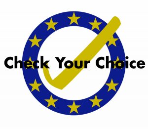 CHECK YOUR CHOICE im November: Wie und wann können Bürger auf EU-Ebene wählen?