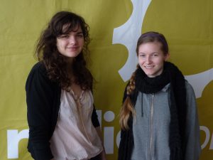Zwei neue Praktikantinnen: Iris-Sophie Schindler und Lena Raffetseder