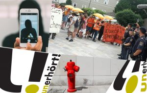 unerhört! Ein Projekt gegen Gewalt / Stalking im Netz / Flashmob für Carola Rackete