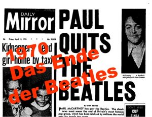 Flower Power Radio: Das Ende der Beatles vor 50 Jahren