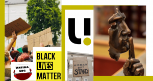 unerhört! Zweite Salzburger Black Lives Matter Demo / Schweigen als Mittel des Widerstandes