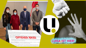 unerhört! Codewort für Belästigung: "Ist Luisa hier?" | Zivilgesellschaftlicher Appell