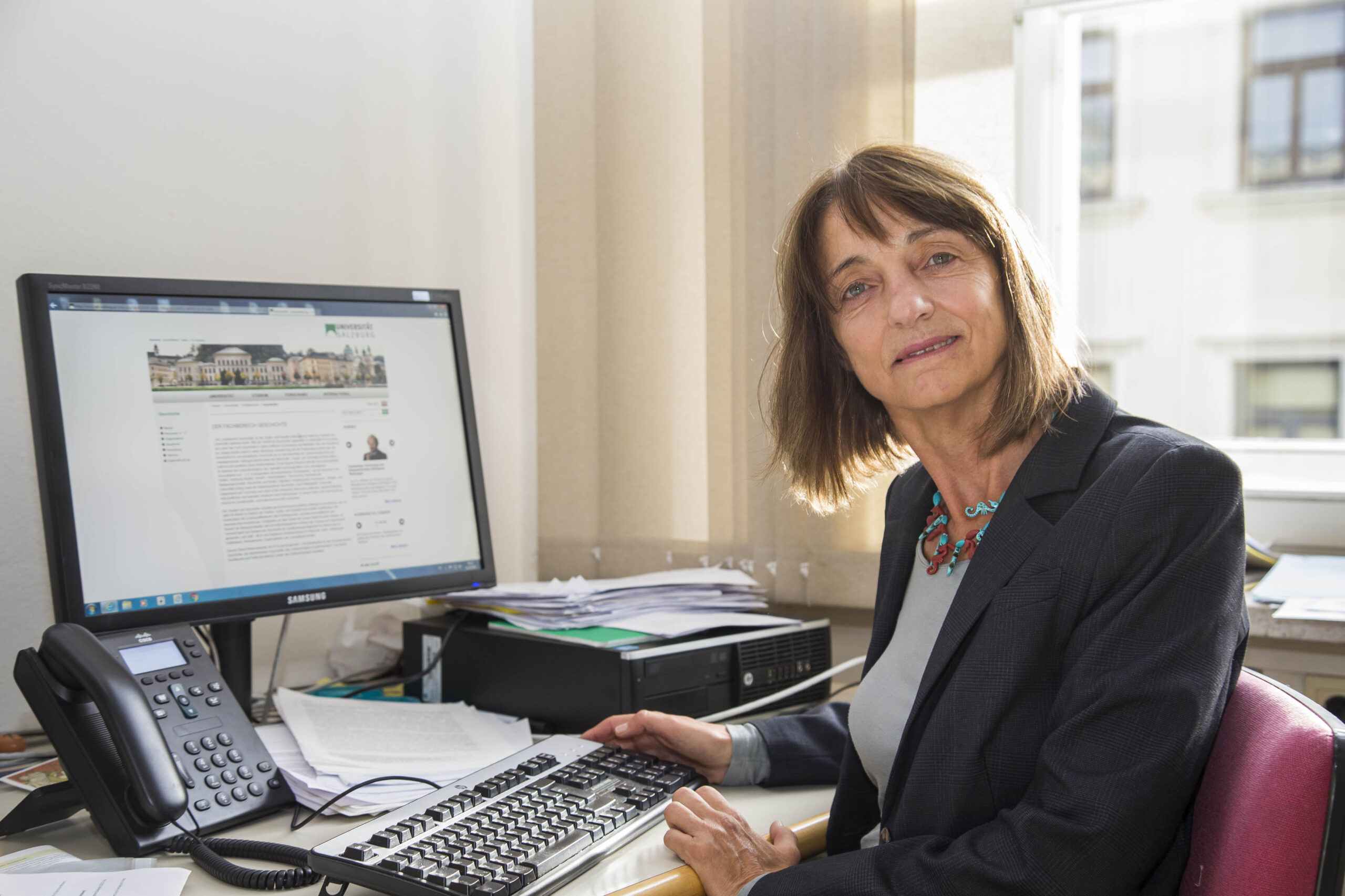 Helga Embacher. Foto: Andreas Kolarik, 14.10.16