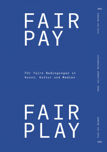 Fairpay Broschüre der österreichischen Kulturinteressenvertretungen veröffentlicht