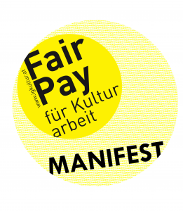 Manifest Fair Pay der IG Kultur