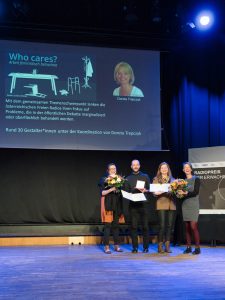 Radiopreis für "Who cares? Arbeit feministisch betrachtet"