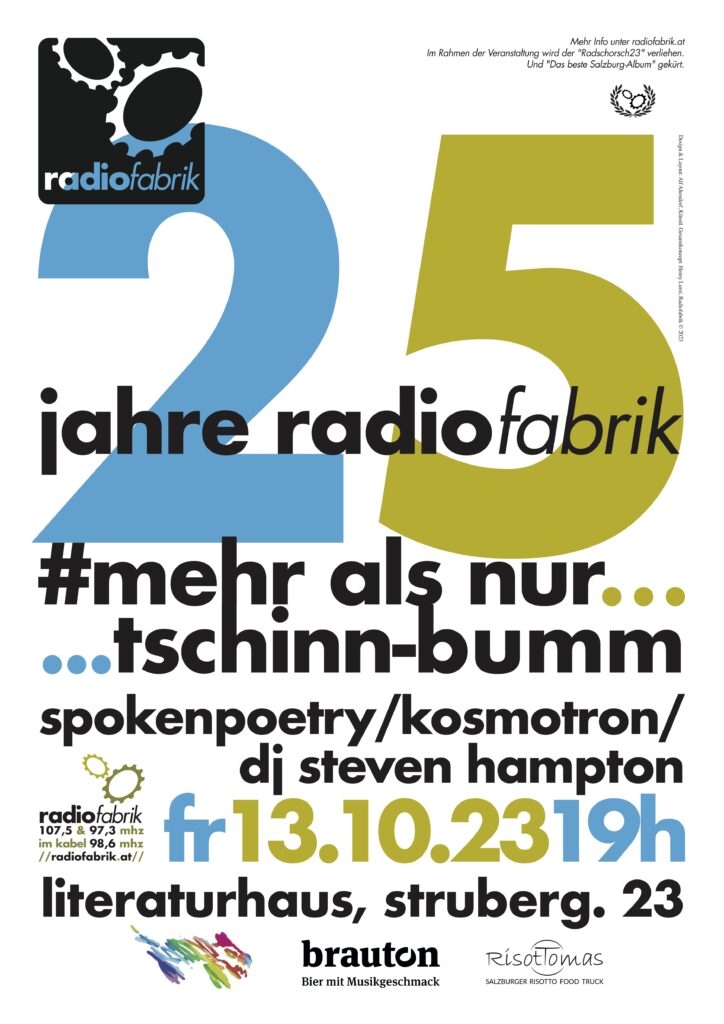 #25: Mehr als nur Tschinn-Bumm - Radiofabrik Jubiläumsfest