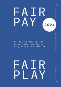 Fair Pay Reader KulturratOesterreich 2024 Cover