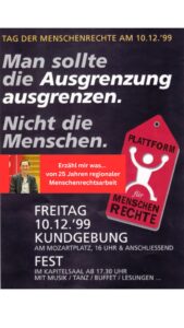 25 Jahre Menschenrechtsarbeit