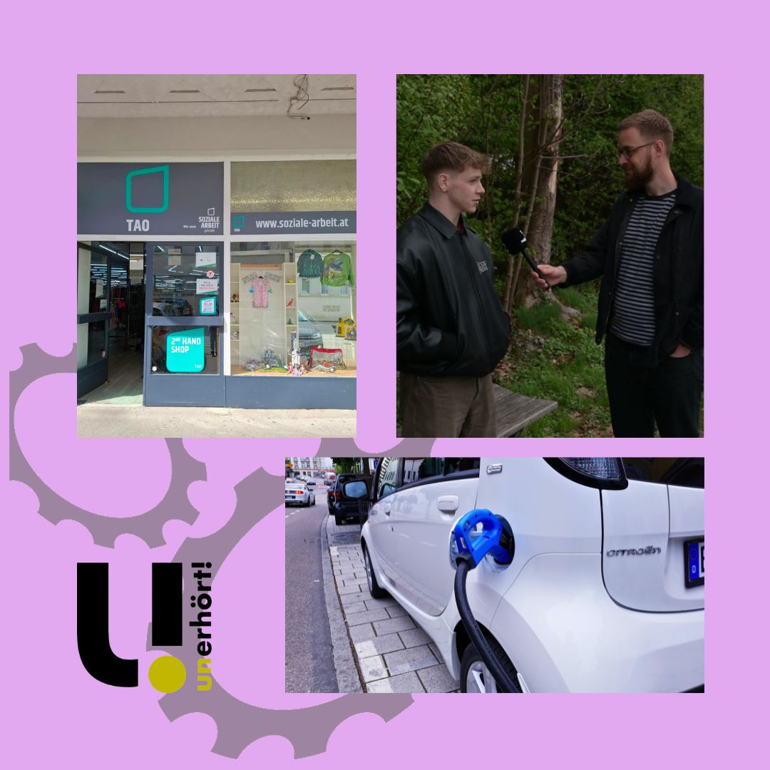 unerhört! TAO Lehen I E-Mobilität Pinzgau I Wehrpflicht-Diskussion am 7. Mai