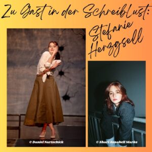 Stefanie Herzgsell zu Gast Schreiblust Juni